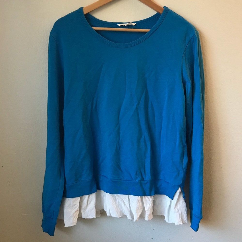 Clu Too Blue Sweater Size L - Picture 3 of 3